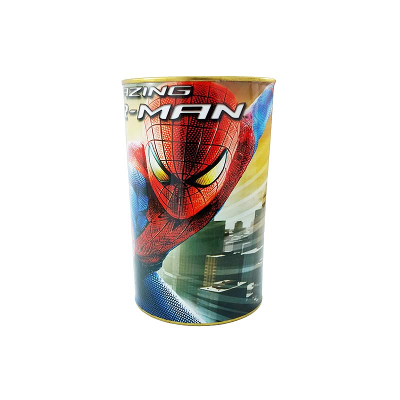 Packaging Savings bank for children's Spiderman
